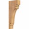 Ekena Millwork Pescadero Smooth Corbel, Western Red Cedar, 3 1/2"W x 8"D x 20"H COR04X08X20PEC00SWR - alternate 1
